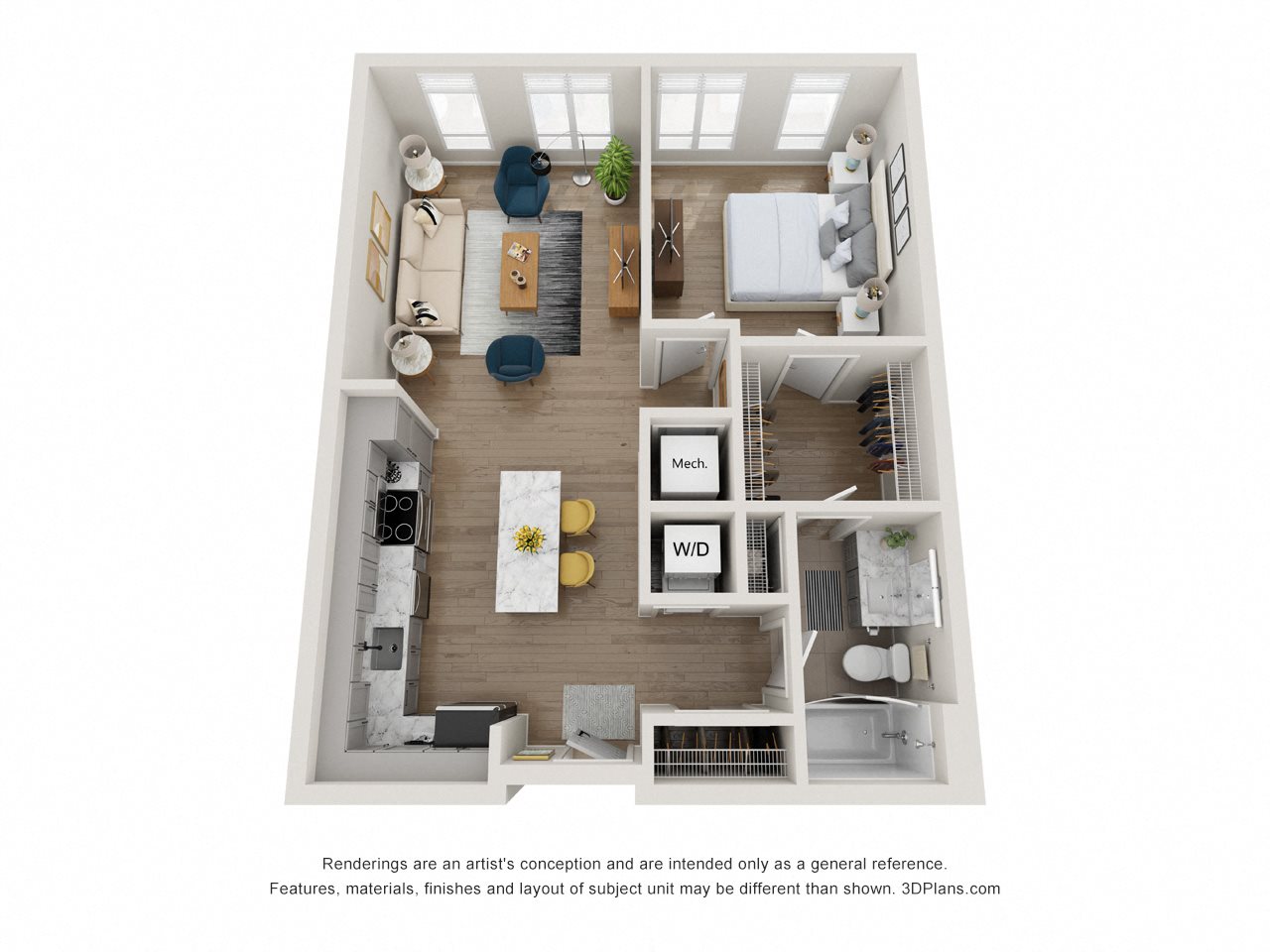 Floor Plans at Wellsmith 13 BR & Studio Apartments Richmond, VA